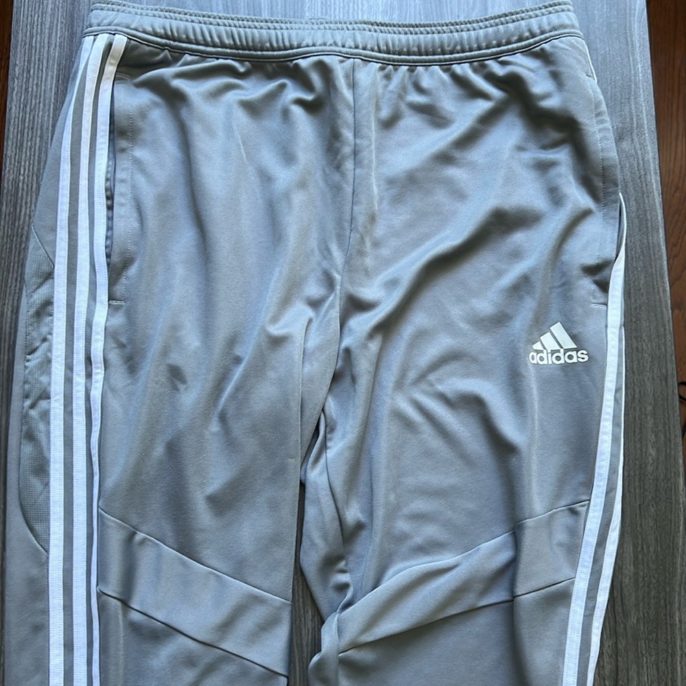 Adidas Gray Climacool Sweatpants - XLT